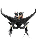 Theatrical Black Devil Eyemask