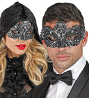 Theatrical Silver Eyemask