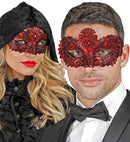 Theatrical Red Eyemask