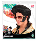 Jumbo Sideburns Adhesive - Black
