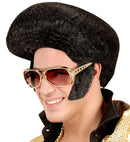 Jumbo Sideburns Adhesive - Black