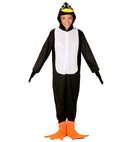Penguin  Hooded Jumpsuit With Mask 