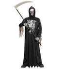 Grim Reaper  Robe With Chain, Hooded Mask 