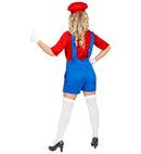 Super Plumber  Jumpsuit, Hat 