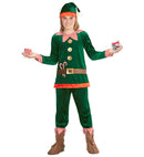 Santa'S Little Helper Elf  Coat, Pants, Shoe Covers, Hat With Ears 