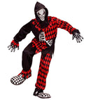Evil Jester  Coat, Pants, Hooded Mask 