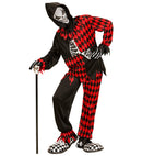 Evil Jester  Coat, Pants, Hooded Mask 