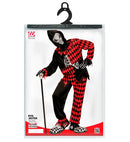 Evil Jester  Coat, Pants, Hooded Mask 