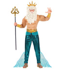 Poseidon  Muscle Shirt, Pants, Belt, Cuffs, Crown 