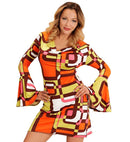 The 70S Groovy Style - Tubes  Dress 