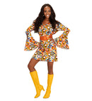 The 70S Groovy Style - Bubbles  Dress 