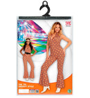 The 70S Groovy Style - Rhombus  Jumpsuit 