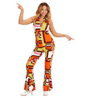 The 70S Groovy Style - Tubes  Jumpsuit 