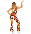 The 70S Groovy Style - Tubes  Jumpsuit 