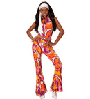 The 70S Groovy Style - Orchid  Jumpsuit 