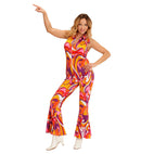 The 70S Groovy Style - Orchid  Jumpsuit 