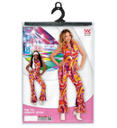 The 70S Groovy Style - Orchid  Jumpsuit 