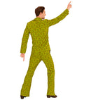 The 70S Groovy Style - Wallpaper Circles  Jacket, Pants 