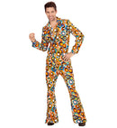 The 70S Groovy Style - Bubbles  Jacket, Pants 