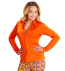 The 70S Groovy Style - Orange Shirt 