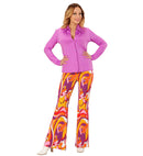 The 70S Groovy Style - Purple Shirt 
