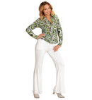 The 70S Groovy Style - Waves Shirt 