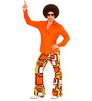 The 70S Groovy Style - Orange  Shirt  