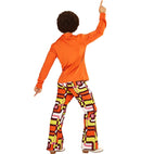 The 70S Groovy Style - Orange  Shirt  