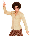 The 70S Groovy Style - Beige  Shirt  