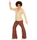 The 70S Groovy Style - Beige  Shirt  