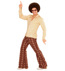 The 70S Groovy Style - Beige  Shirt  
