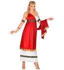 Roman Empress  Dress With Drape, Armbands, Laurel Wreath 