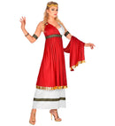 Roman Empress  Dress With Drape, Armbands, Laurel Wreath 