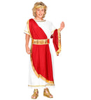 Roman Emperor Costume for Boys Image 3
