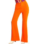 The 70S Groovy Style -  Orange  Pants 