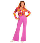 The 70S Groovy Style -  Purple  Pants 