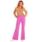The 70S Groovy Style -  Purple  Pants 