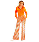 The 70S Groovy Style - Rhombus  Pants 