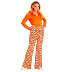 The 70S Groovy Style - Rhombus  Pants 
