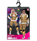 Black/Gold Skulls Shell Suit  Jacket, Pants 