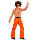 The 70S Groovy Style - Orange  Pants 