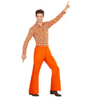 The 70S Groovy Style - Orange  Pants 