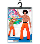 The 70S Groovy Style - Orange  Pants 