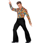 The 70S Groovy Style - Black  Pants 