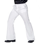 The 70S Groovy Style - White  Pants 