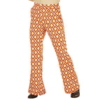 The 70S Groovy Style - Rhombus  Pants 