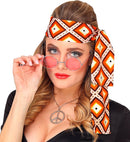 The 70S Groovy Style - Rhombus  Headband 