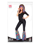 The 70S Groovy Style - Blue Bubbles  Headband & Leg Warmers 