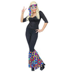 The 70S Groovy Style - Blue Bubbles  Headband & Leg Warmers 