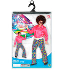 The 70S Groovy Style - Blue Bubbles  Pants 